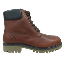 Scarpe Stone Haven uomo stivaletto in pelle 15584 colore brunello