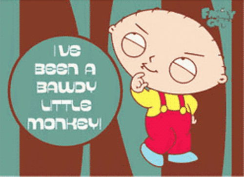 Family Guy Bawdy Little Monkey Magnet FM1584