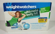 Weight Watchers Ultimate Belly Kit includes Stability Ball  DVD New, Sealed 