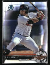 D.J. Stewart 2017 Bowman Chrome Prospect Refractor #BCP91  Baseball Card /499