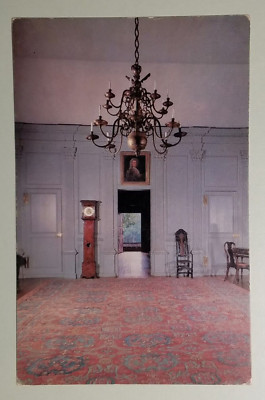 The Great Hall, Stratford Hall, Westmoreland County, Virginia Postcard