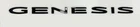 (Made in Korea) Rear Trunk Glossy Black emblem for 2019-2026 Genesis G70