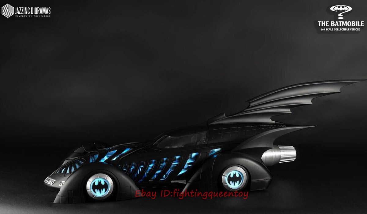 ミニカー 1995 BATMAN FOREVER BATMOBILE W/BATMAN Batman Batmobile, 1995 Batman Forever, Jada, Diecast Model