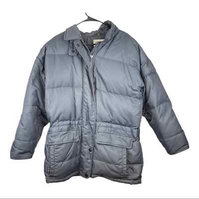 Eddie Bauer goose down puffer coat