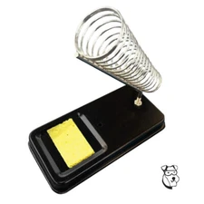  Soldering Iron 2 Piece Stand For Slot Cars And RC Hobby - Mid America #114