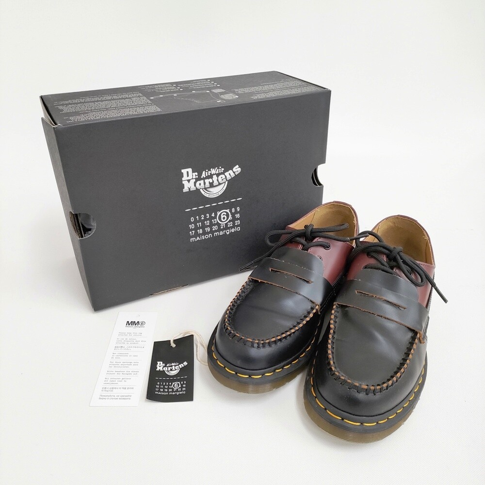 MM6/Dr.Martens 1461 PENTON MASH UP Oxblood S66WR0029 UK5 MM6/Dr.Martens 1461 PENTON MASH UP Oxblood S66WR0029 UK5