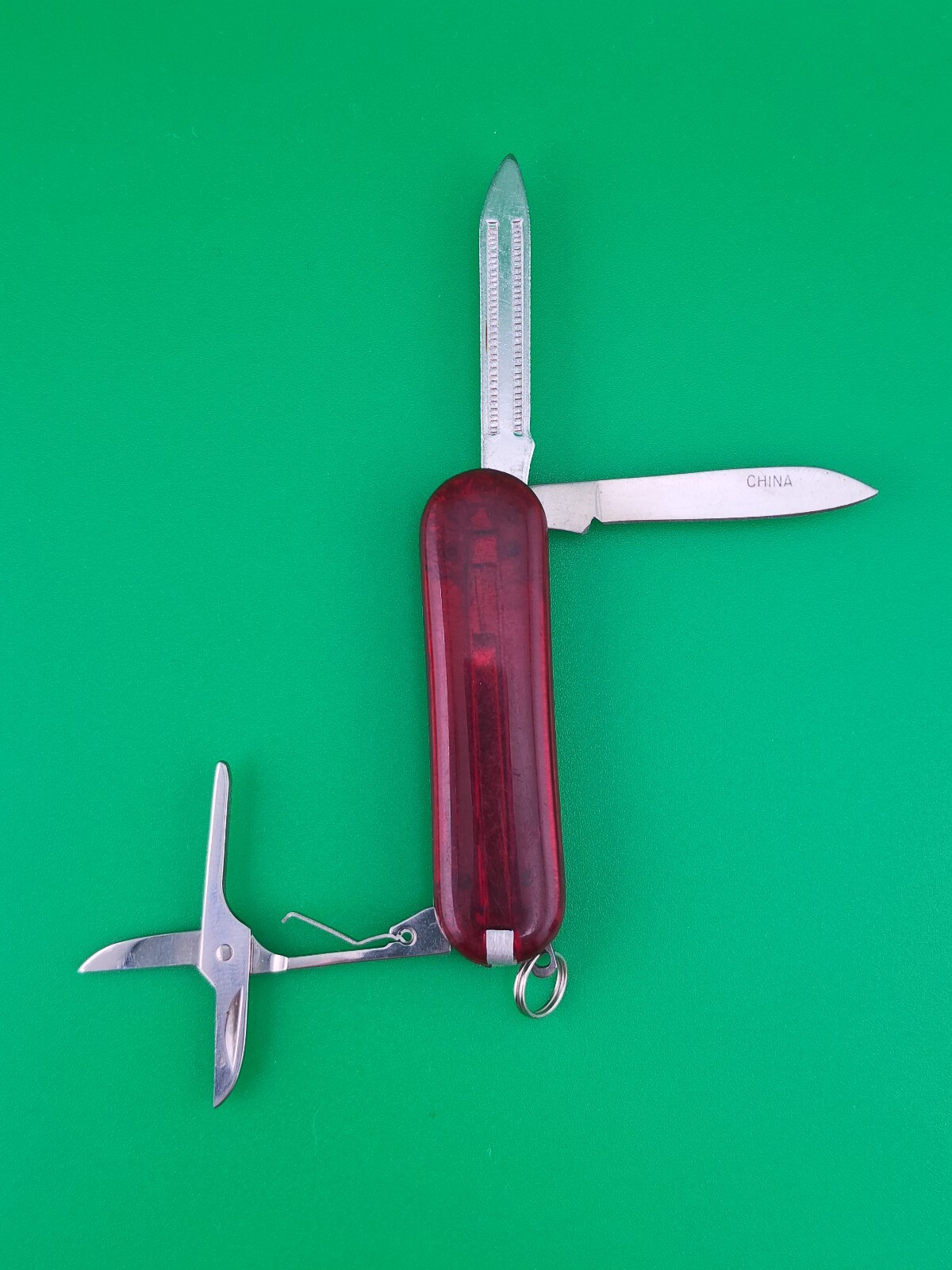 With Scissors And Nail File