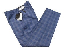Lauren Ralph Lauren Mens Wool Dress Pants New 40 44 Classic Fit Blue Plaid
