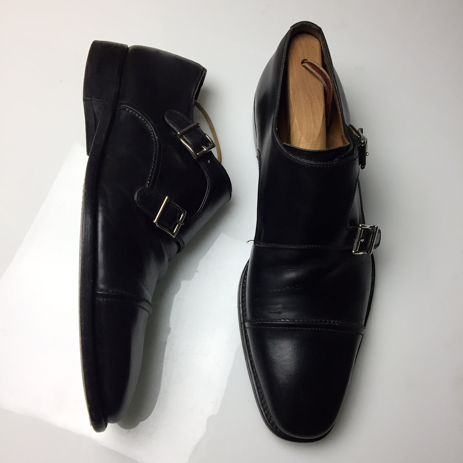 van heusen monk strap shoes