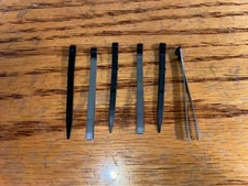 Victorinox ACCESSORY PARTS KIT Small Knives: BLACK TOOTHPICKS AND TWEEZERS #3A