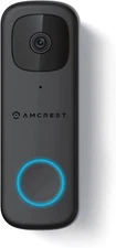 Amcrest 4MP Video Doorbell Camera Pro 2.4 GHz WiFi Outdoor Smart 164º Angle -