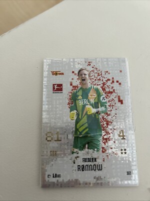 Topps Match Attax 24/25 Bundesliga -- Frederik Ronnow Nr. 352 White-Pixel Pitch