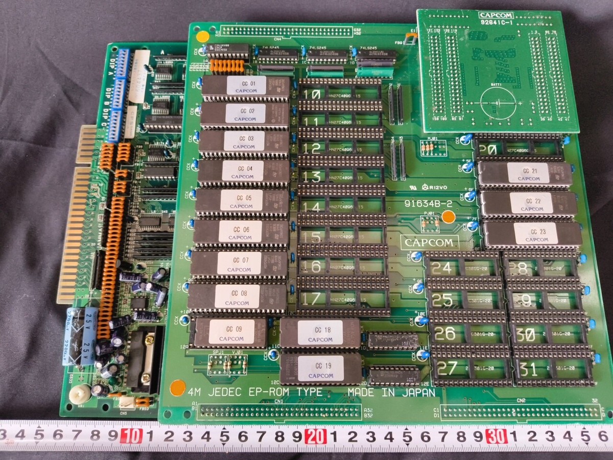 CAPTAIN COMMANDO CAPCOM CPS JAMMA system Arcade Board