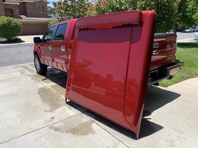 Fiberglass Truck Hard Tonneau Cover Ford F 150 Supercrew 09 15 5 5 Noship Ebay