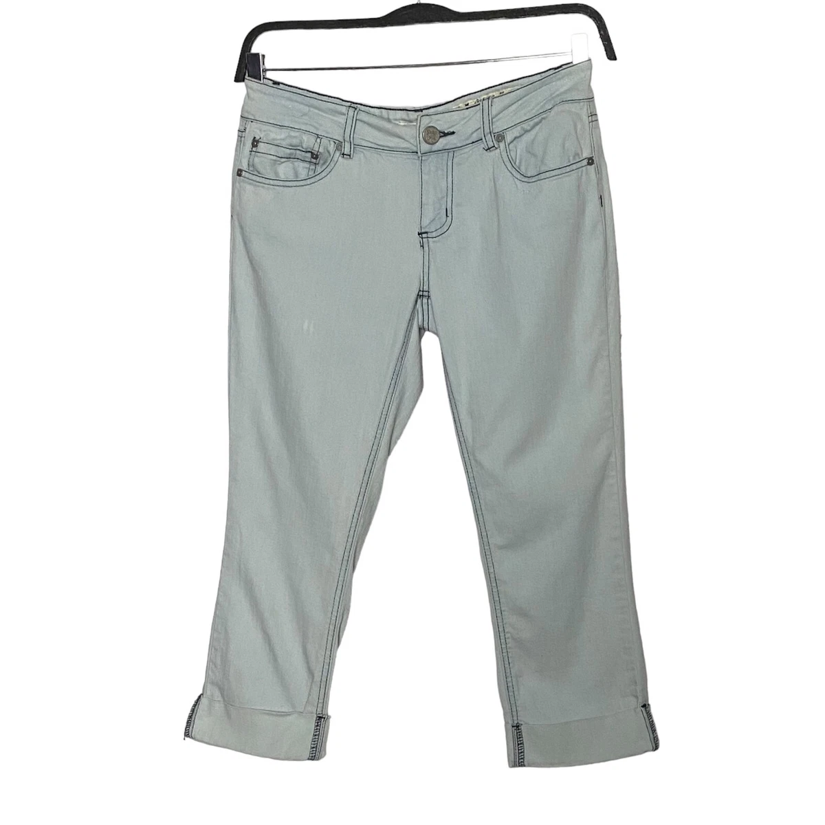 Indigo rein capri jeans clearance