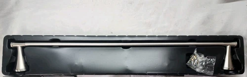 PROFLO PF2890 Nickel Modern 24" Towel Bar - Picture 2 of 7