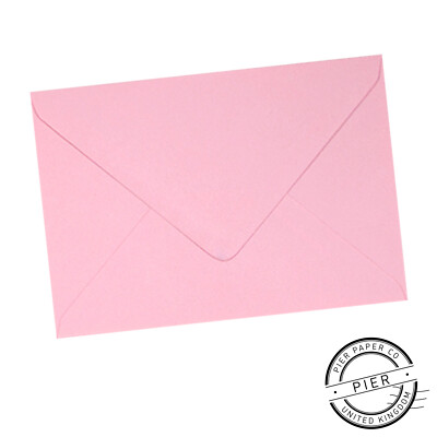 2000 C6 Pastell Rosa Umschläge 114 mm x 162 mm 6  x 4  von Pier Paper Co.