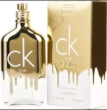 Ck one Gold by  Calvin Klein for unisex EDT 3.3 / 3.4 oz New in Box