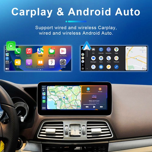 Coche Android GPS de 12,3"" para Mercedes Benz E cupé W207 2010-2016 8+128G navegación Wifi - Imagen 3 de 12