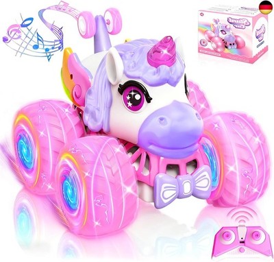 Ferngesteuertes Auto für Mädchen ab 3 Jahre ? Einhorn Geschenke für Mädchen ab 4