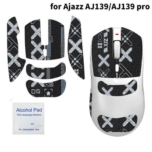 Non Slip Mouse Sticker Grip Tape Skate For AJAZZ AJ139 Pro Gaming Mouse - Afbeelding 19 van 22