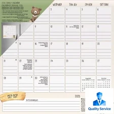 Trends International 2026 Animals Bilingual French 12"x12" Family Calendar