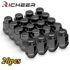 20pcs M12x1.5 Lug Nuts Set for Ford Acura Mazda Toyota Lexus Honda 1999-2009