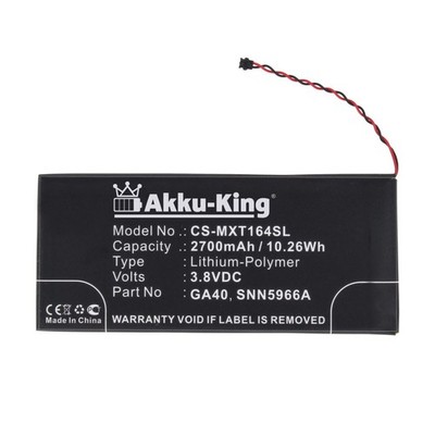 Akku-King Akku für Motorola Moto G4 Plus, G4 Plus, XT1622, XT1625, XT1643 XT1644