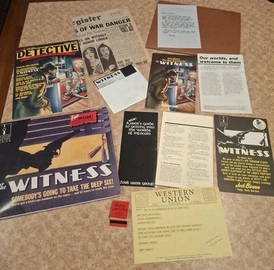 Vintage 1983 Infocom THE WITNESS Commodore 64 C64 Untested