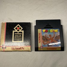 Toobin' (Nintendo NES, 1989) ☆ Authentic ☆ Tested & Works. Cleaned Pins