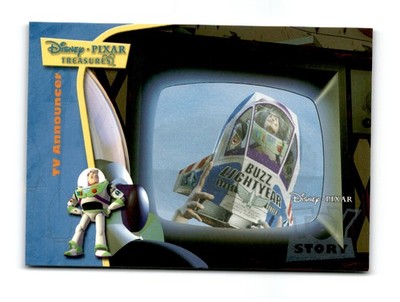 2004 Upper Deck Disney Pixar Treasures #DPT-13 TV Announcer ~ 07769