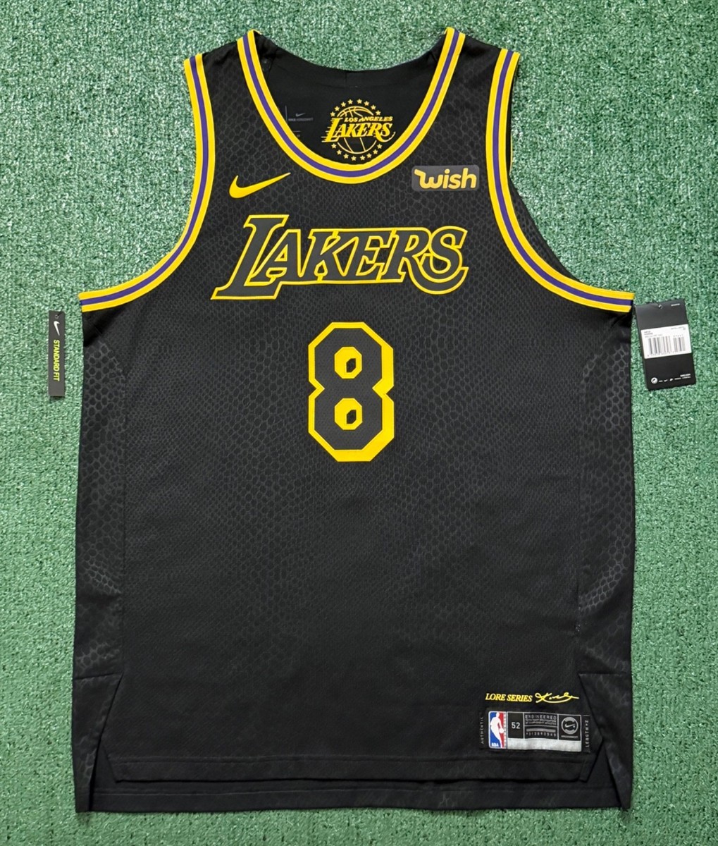 100% Authentic Kobe Bryant Nike Lakers Lore Series Black Mamba