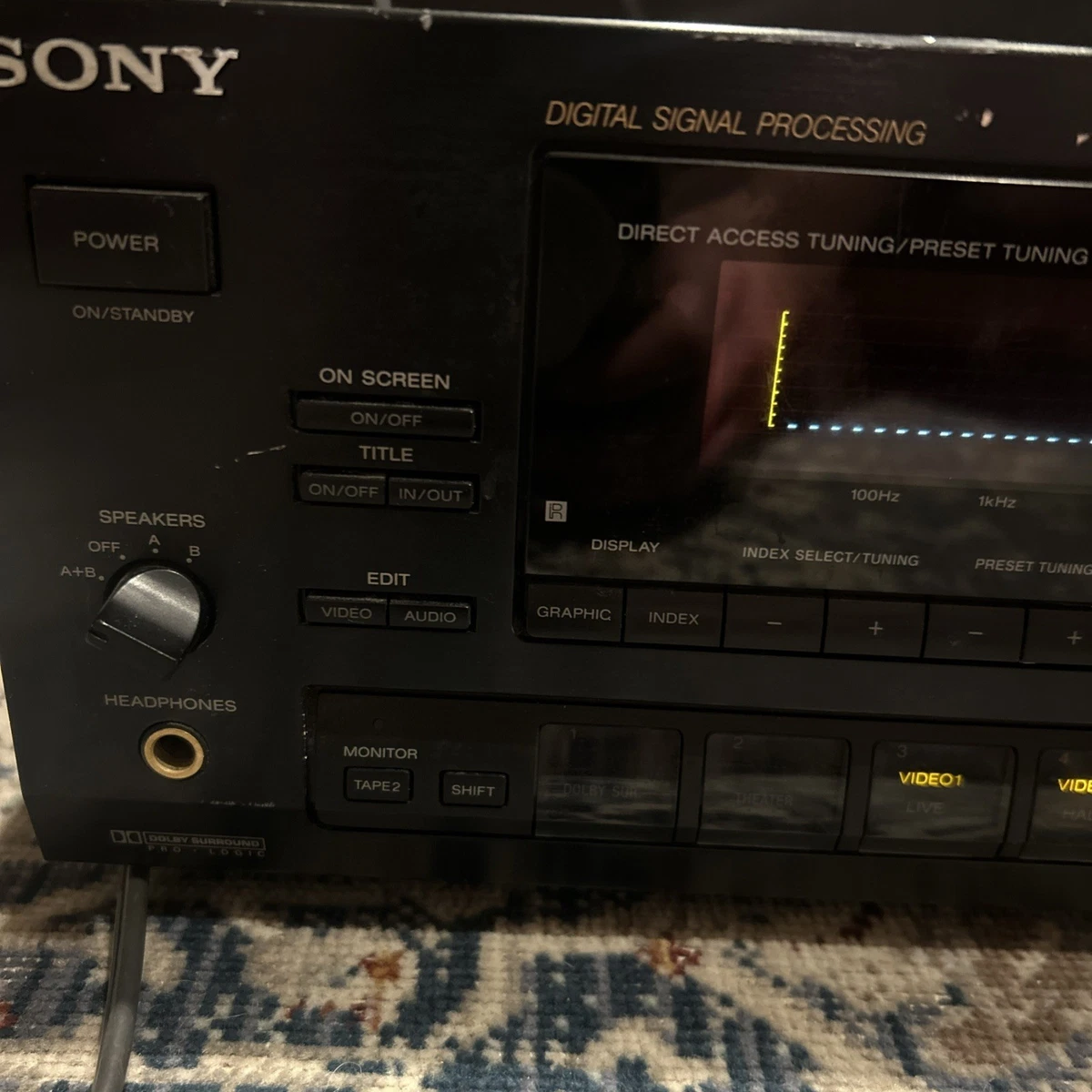 Sony STR-GX909ES Vintage FM Stereo Receiver | eBay
