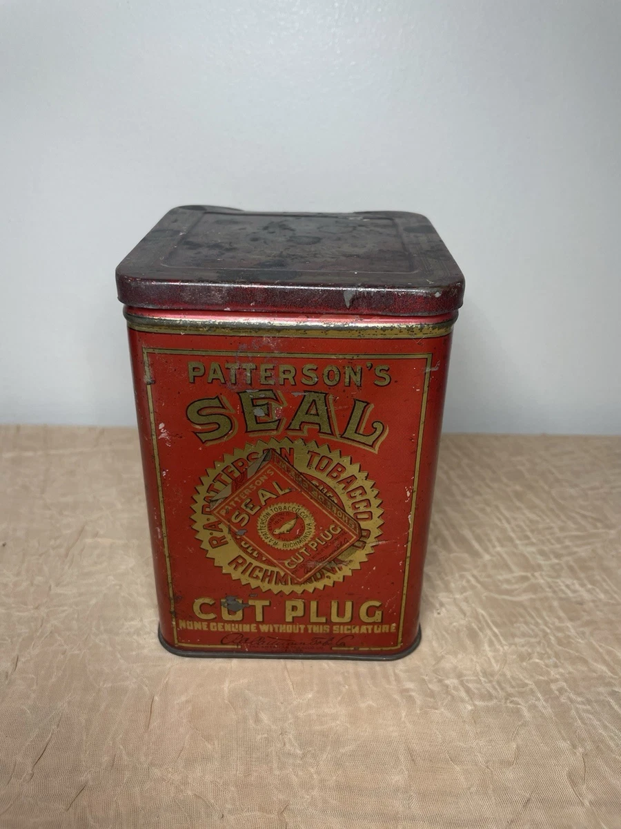Sealed Tobacco Tin for sale