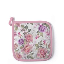 Topflappen &ndash; Format: 20 x 20 cm &ndash; 1 Topflappen pro Packung - Josephine - Blumen