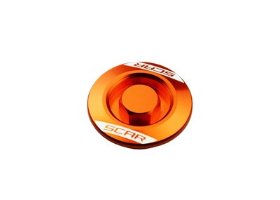 Bouchons carter moteur latéraux SCAR orange