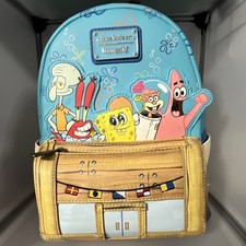 Loungefly Exclusive Nickelodeon SpongeBob SquarePants Mini Backpack
