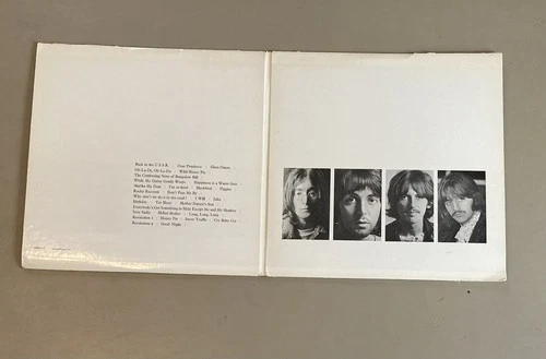 The Beatles White Album Original 1968 Vinyl 2-LP Capital SWBO-101 w/ Posters