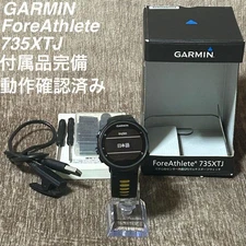 Garmin ForeAthlete 735XTJ Watch 180x215 Display 50M Black Gray Heart Rate