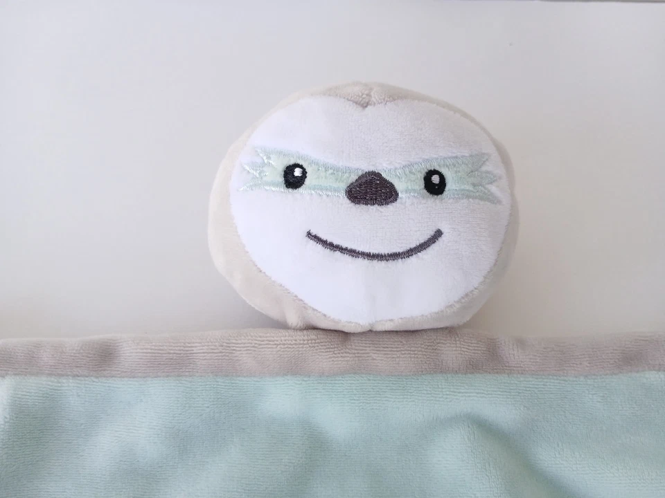 Blankets & Beyond Sloth Knot Corners Security Blanket/Lovey 2017 - Image 2 of 4