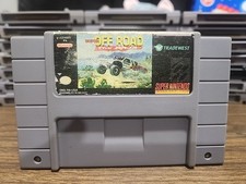 Super Off Road: The Baja SNES Super Nintendo Authentic TestedPicture Proof