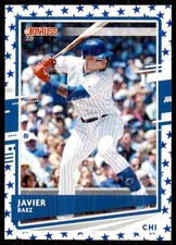 2020 Donruss Independence Day Javier Baez #90