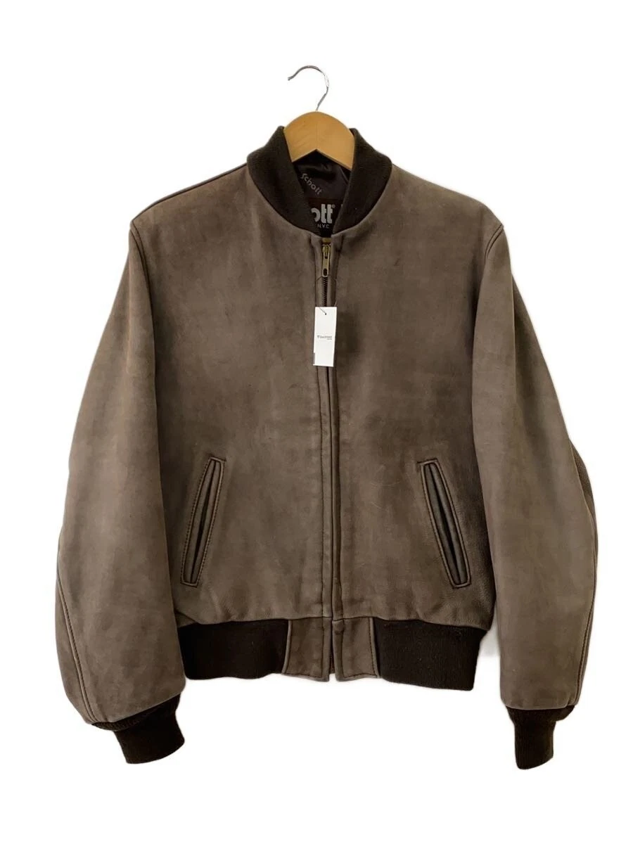 Schott Double Riders Chaqueta 34 Cuero PERFECTO Negro