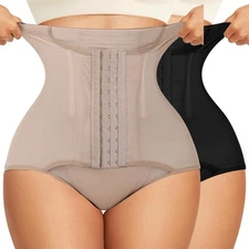 Fajas Colombianas High Waist Shapewear Tummy Control Body Shaper Girdle Panty US