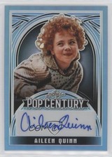 2024 Leaf Metal Pop Century Platinum Blue Prismatic 9/15 Aileen Quinn Auto 13u1