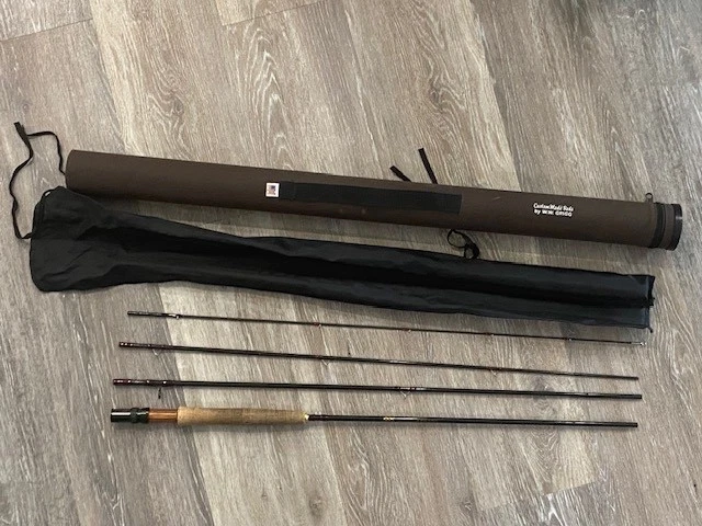 W.W. Grigg Custom Made GX904-5 9' 5-6 wt Line 4 Pc Fly Rod W/ Case
