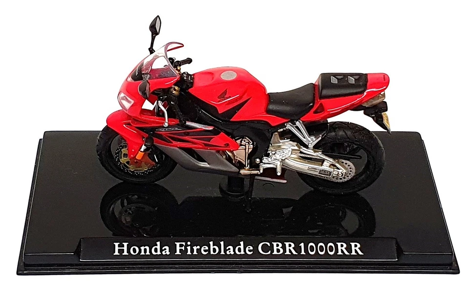 Atlas Editions 1/24 Scale 4 110 101 - Honda Fireblade CBR1000RR - Red - Image 4 of 4