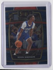2021-22 Panini Select ,, Keon Johnson Rookie Los Angeles Clippers #40