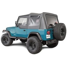 Tactik Black Denim Fabric Only Replacement Soft Top Wrangler 88-95 Yj Doorskin Tactik Black Denim Fabric Only Replacement Soft Top Wrangler 88-95 Yj Doorskin