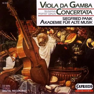 Pank - Viola Da Gamba Concertate